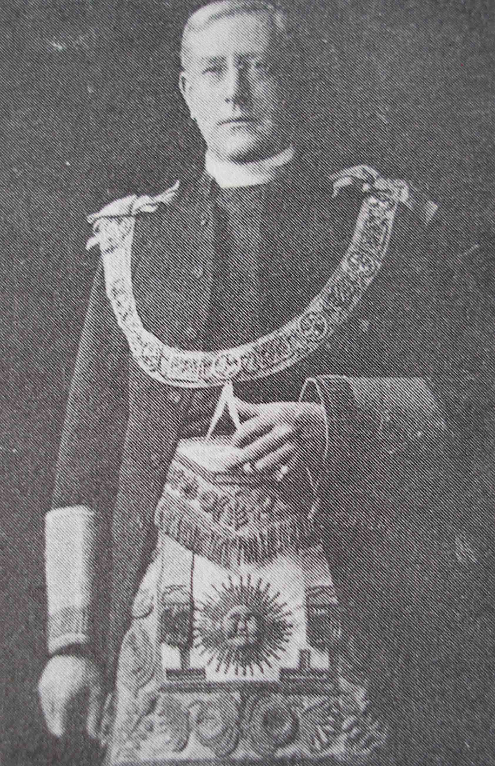 Most Worshipful Brother Reverend Cato Ensor Sharp as Grand Master, 1903